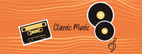 Classic Songs Playlist Facebook Cover Design