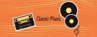 Classic Songs Playlist Facebook Cover Image Preview