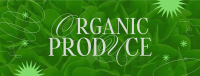 Minimalist Organic Produce Facebook Cover