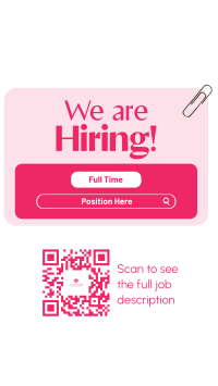 Generic Job Hiring YouTube Short Design