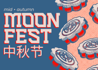 Moon Fest Postcard