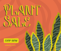 Quirky Plant Sale Facebook Post