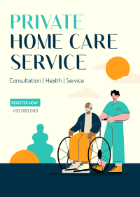 Caregiver Assistance Flyer Design