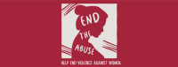 Ending Abuse Against Women Facebook Cover Design