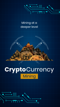 Crypto Mining Instagram Story