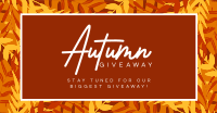 Leafy Autumn Giveaway Facebook Ad