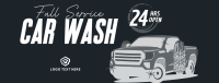 Car Wash Cleaning Service  Facebook Cover