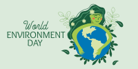 Mother Earth Environment Day Twitter Post