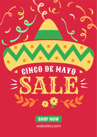 Cinco De Mayo Sale Poster