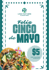 Playful Cinco De Mayo Flyer Design