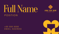 Elegant Modern Minimalist Business Card