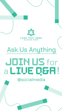 Generic Live Q&A Instagram Reel