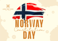 Norway Constitution Day Postcard