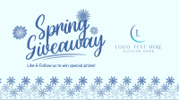 Hello Spring Giveaway Facebook Event Cover