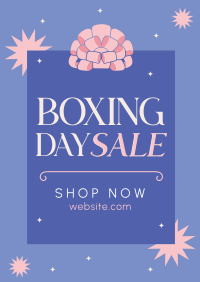 Boxing Day Sparkles Poster