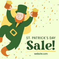 St. Patrick's Greeting Promo Sale Instagram Post