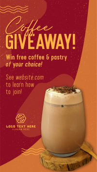 Coffee Giveaway Cafe Facebook Story