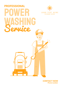 Washer Man Flyer