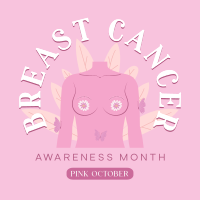 Fight for Breast Cancer Instagram Post