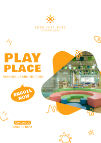 Play Place Post Flyer