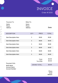 Engineer Invoice example 1