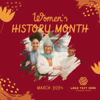 Women History Month Instagram Post Design