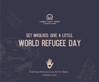 World Refugee Day Dove Facebook Post