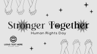 Stronger Together this Human Rights Day Animation