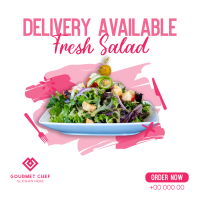 Fresh Salad Instagram Post Image Preview