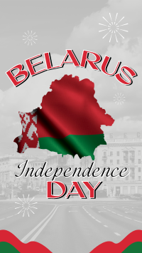 Belarus Independence Day Instagram Reel Image Preview