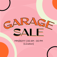 Garage Sale Circles Instagram Post