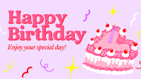 Y2K Birthday Greeting Animation