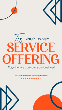 New Service Offer Instagram Story Design