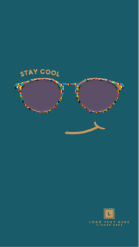 Stay Cool Glasses Instagram Story