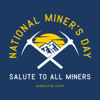 Salute to Miners Linkedin Post