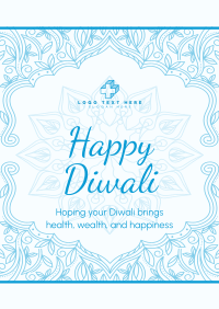 Fancy Diwali Greeting Poster