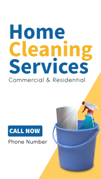 Cleaning Service Facebook Story