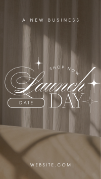 Sophisticated Launch Day Instagram Reel Design