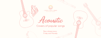 Acoustic Music Covers Facebook Cover