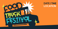Food Truck Festival Twitter Post