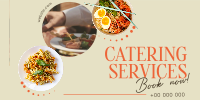 Food Catering Events Twitter Post