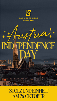 Editorial Austrian Independence Instagram Story