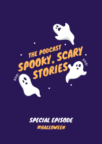 Spooky Podcast Poster