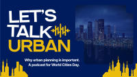 Modern Cities Podcast Animation