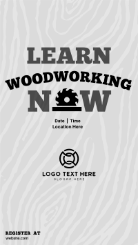 Woodworking Course Instagram Story