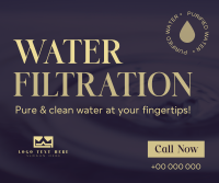 Water Filter Business Facebook Post