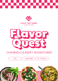 Culinary Adventure Flyer