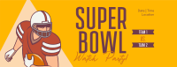 Super Bowl Night Live Facebook Cover