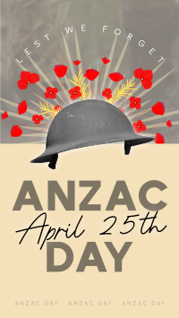 Anzac Day Facebook Story