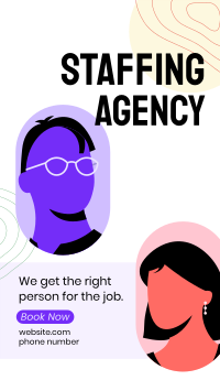 Staffing Agency Booking Instagram Story